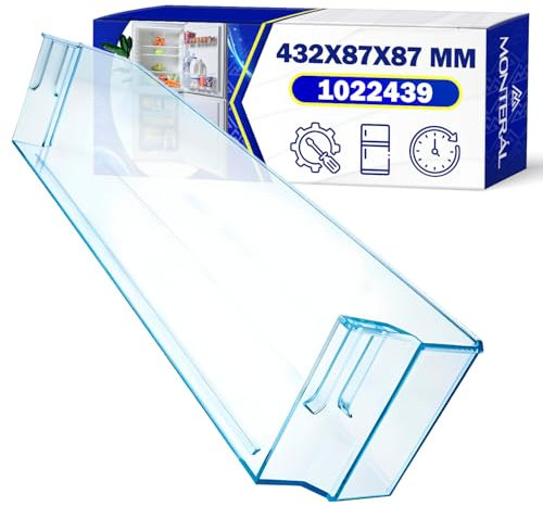 Fridge Shelf for Bottles 432x85 mm with Original Code 1022439 1033020 for Amica - Warranty 10 Years - MONTERAL