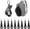 Kappenhalter Cap Halter Cap Organizer,Hutclip mit 2und1 Funktion geeignet für die Aufbewahrung zu Hause sowie als Huthalter für unterwegs Kompatibel mit den meisten Hutarten, schwarz 10 Stück