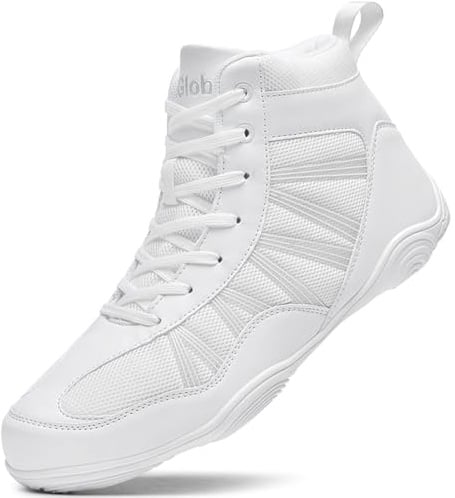 situkeke Scarpe da Boxe da Uomo Scarpe da Wrestling da Combattimento Antiscivolo Traspirante Scarpe Combat Boxers Competizione di Allenamento Scarpe da Pugilato Unisex