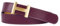 Zakatte • Damen Gürtel aus Kunstleder mit H-Schnalle Hüftgürtel Taillengürtel Damengürtel BS058 (Bordeaux-Gold, 90 cm)