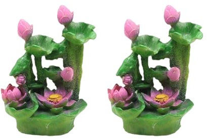 Diogeynu Grande plante de lotus artificielle pour aquarium, paysage, aménagement paysager