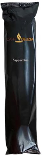 Caffe Delizia | 7oz Plastic Incup Cappuccino Hot Drink | Box of 300 | Klix | Refresh 700 | Vouge | Incup Vending Machine Camping | Home | Just add hot Water |
