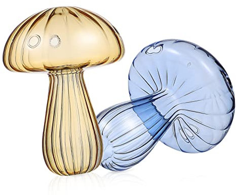 ibasenice 2pièces Lot de Vases Verre Forme De Pots De Fleurs Hydroponiques Décorations Intérieures pour Maison Jardin