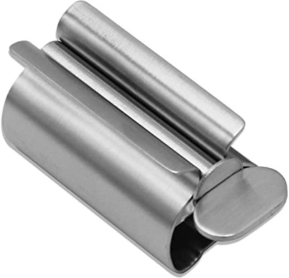 Toothpaste Squeezer, Metal Tube Squeezer, Toothpaste Holder Stand Bathroom Organizer, Toothpastes Dispenser for Paint, Hand Cream, Ketchup, and Cosmetic Tube