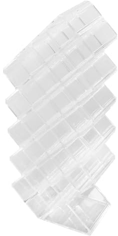 Healeved Acryl Lippenstiftständer für Haushalt mit Großer Kapazität und Multifunktionalem Fach Transparenter Makeup Organizer für Tisch und Schlafzimmer