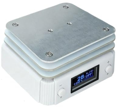 Aundhegrtt Mini Hot Plate PCB SMD Board Adjustable Constant Temperature Heating Tool Preheating Station Repair Soldering Plate