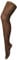 Sock Snob - Ladies Thick Coloured 80 Denier Opaque Patterned Winter Fashion Tights (18-24 UK 48/54 (XL), Weave Brown)