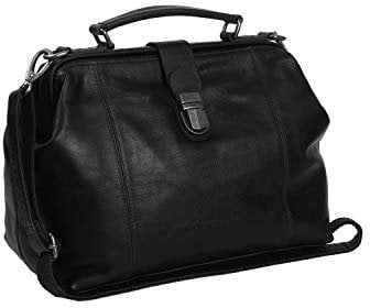 The Chesterfield Brand Shaun - Umhängetasche Leder 32 cm black