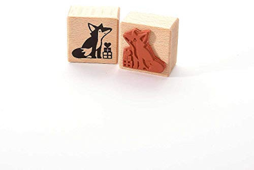 Motivstempel Titel: Fuchs mit Geschenken