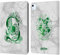 Head Case Designs Offizielle Harry Potter Slytherin Aguamenti Deathly Hallows IX Leder Brieftaschen Handyhülle Hülle Huelle kompatibel mit Apple iPad Air 2020/2022