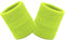 Schweißbänder Sport Wristbands 2 Pack, Sport Schweißband Armband Weiche verdickte Baumwolle, für Fußball Basketball Tennis Gymnastik (Grün)