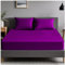 GC GAVENO CAVAILIA | Plain Dyed Bedding Fitted Bedsheets - Soft & Comfy (137 x 193 Cm) Double Bed Sheet - Breathable Non Iron Percale Sheets - Beryy | Double