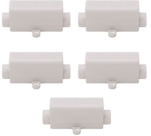 5 Pcs High Power Wire Cable Connectors 100A 1000V for Electrical Junction Box - Compact and Flame Retardant Terminal Block