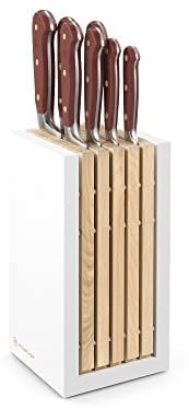 WÜSTHOF Classic Messerblock mit 7 Messern, Tasty Sumac (Dunkel-Rot)