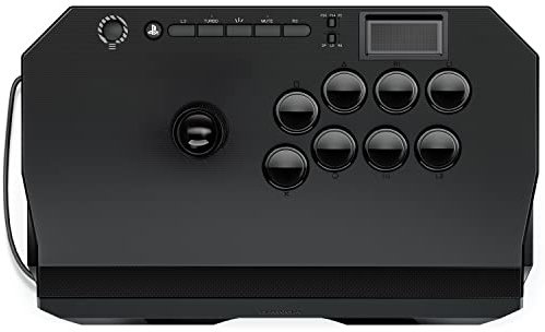 qanba Drone 2 - Joystick arcade para PlayStation 5, PS4 - Licencia oficial Sony - Pro FightStick - Compatible con PC