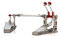 Pearl Demon Xr Drum-Pedal mit doppeltem Kontrabass (P3502D)