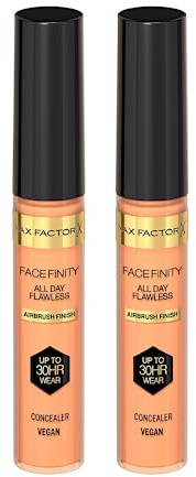 2 x Max Factor Facefinity All Day Flawless Concealer - Shade 050