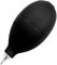 Squeeze Ball Pump Duster, GLADFRESIT Silicone Air Blower for Hearing Aids Dust Cleaner for Watch Camera Lens Cleaning Tool (Black)