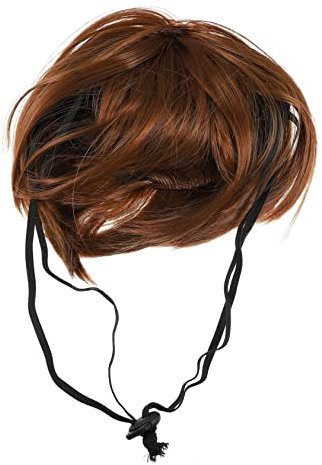 Beavorty 1 Pc Pet Wig for Dogs Polyester Material Pet Fake Hair Pet Dressing Accessory Adorable Pet Costume