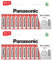 PANASONIC 2 Blister mit je 12 Batterien Red Zink-Carbon AA LR06 1,5 V
