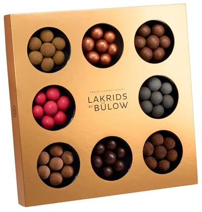 LAKRIDS BY BÜLOW - WINTER SELECTION BOX - 350G - Feinste Lakritze umhüllt von cremiger Schokolade