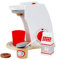 Rebecca Mobili Kaffeemaschine für Kinder, Set Kaffeemaschine aus Holz mit Zubehör, Montessorianisches Spielzeug, pädagogisches Spielzeug, für Kinder von 3 4 5 Jahren, Geschenkidee für Kinder - Art.