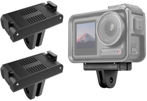 Lupholue Magnetic Schnellfreisetzungsadapter for DJI Action 5/4/3 Pro (2 verpackt)