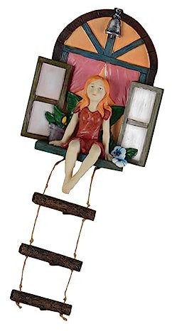 YARNOW 1 Stück Kleiner feenhafter Anhänger Cute Decor wandverkleidung Baumdekoration wanddeckoration Gartenzwerge Baum Steht im Freien Garten Anhänger hängende Verzierung Kunstharz