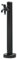 DJJYCTNM Fontana da Giardino Esterno con Rubinetto a Doppia Uscita, Colonna d'Acqua da Giardino Acciaio Inox Rotonda, per Irrigazione e Lavaggio del Giardino(60cm/24in)
