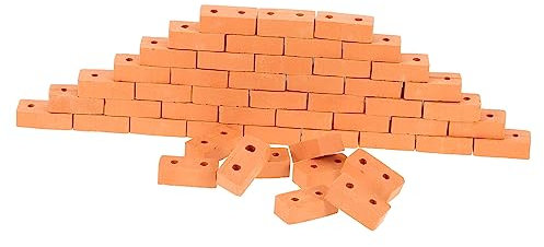 CHICAMPERA 50stücke Miniatur-mauermodelle DIY Feengarten-Mauer Mikro-landschafts-mauerdekor Simulations-Mauer Wand-mauermodell Mauer Für Garten-Dekoration