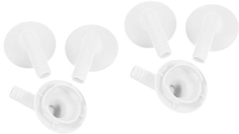 Mobestech 6stücke Drainage Schlauchverbinder Adapter Für Split-klimaanlagen Wasserdichter Und Langlebiger Winkelverbinder Für Außen Und Inneneinheiten Für Klimaanlagen