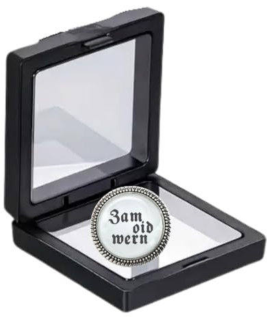 Gaudi-Brosche in Silber Zam oid wern im Geschenk-Etui von Woidladinger
