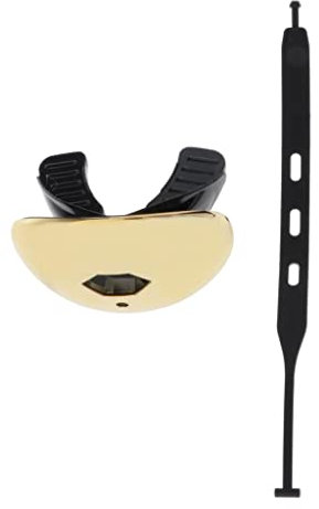 KiBcsLic Sport Mundschutz, Mundschutzlippe mit Abnehmbarem, Gold