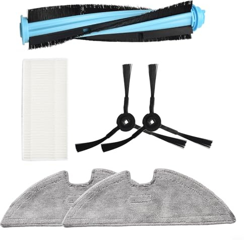 Reinigungsset Für Eufy Für RoboVac L35 L35+ LR30 Für Hybrid Saugroboter Ersatzteile Hauptwalze Seitenbürsten Filter Mop Hochleistungs Zubehör Staub und Schmutzentfernung Saubere Böden Zuhause