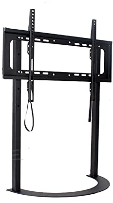 GHHVFEC Universal TV Stand Height Adjustable 37 65 Table Top Stands Base Holds Up to 66 Lbs Large Screen Desktop Stand for Monitor Desk Mount