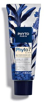 PHYTO 7 crema nutriente da giorno - 50ml – Cura capelli secchi nutriente quotidiano – Protezione anti-crespo 48H – 7 estratti botanici – Crema capelli senza risciacquo