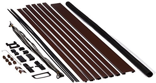 hecht international 101100202-VH MASTER SLIM+ Fliegengittertür, braun, 120x240 cm