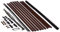 hecht international 101100202-VH MASTER SLIM+ Fliegengittertür, braun, 120x240 cm