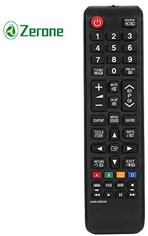 Zerone Sostituzione Telecomando Universale per Smart TV AA59-00602A, Telecomando TV 4K per TV LED LCD