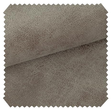 NOVELY® exquisit Eternity Vintage Polsterstoff - Antiklederoptik Möbelstoff - Schwer entzündbares Velours-Kunstleder - Pflegeleichte Meterware 1lfm Farbe: 08 Graphit