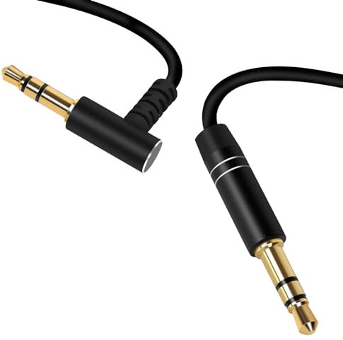 Linkidea Cavo audio per cuffie Beats Solo 4/3/2, Studio Pro/3/2, V-Moda Crossfade M-100, Crossfade LP2/M-80, cavo AUX di ricambio da TRRS a TRS da 3,5 mm (1,5 m)