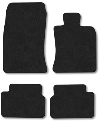 Mini Clubman (2007-2015) Carpet Car Mats | Black Edge Trim Tailored Fit Floor Mats Full Coverage Protection Accessories Easy Clean Anti Slip Made in the UK