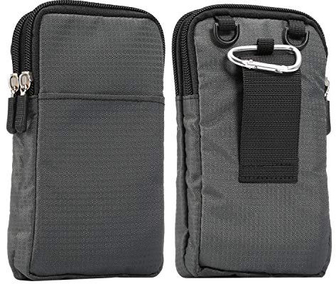 Nylon Gürteltasche Handytasche, 6.9 Handy Schultertasche Herren Umhängetasche Gürteltasche Wasserdicht Handytasche Kleine Herren Bauchtasche Waist Bag Outdoor Männer für iPhone 12/11/X/7 Samsung S20+