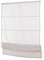 Ventanara® Fenster Raffrollo tageslicht Raffgardine Faltvorhang Montage ohne Bohren inklusive Klemmträger (110 x 130 cm, Taupe)