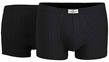 TOM TAILOR 70598 Pants 8er Pack Black Dark Vertical Stripes M