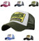 CheChury Trucker Mesh Hüte Baseball Cap Western Mode Sommer Kappe Vintage Basecap Distressed Snapback Hüte Baseballmütze Used Look Retro Mütze (Grün, One Size)