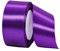 22m Satinband Geschenkband Lila 40mm Breit,Auto Seidenband Lila Dick Schleifenband Satin Dekoband Geschenkverpackung Deko Band Stoffband für Halloween Weihnachten Hochzeit Taufe Geburtstag DIY