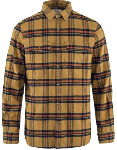 Fjällräven Herren Övik Heavy Flannel Shirt M Langarm-Hemd