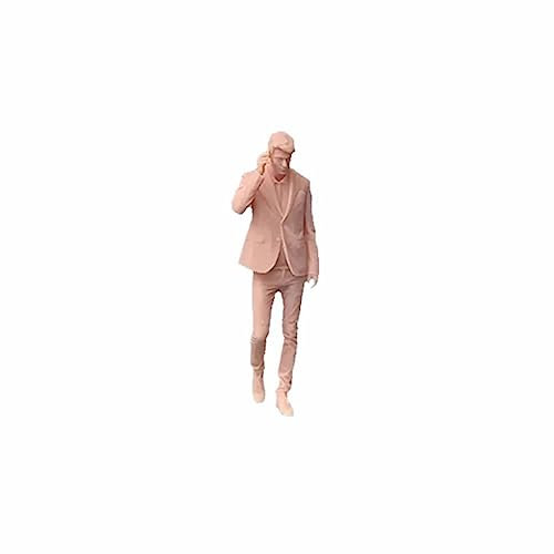 ZEDACAKAI 1/43 Figur Mann Stehend Miniatur Harz Casual Style Modell Garage Kit Need To Be Colored By Yourself-No6