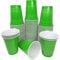 Vitavalley 100x grüne Party Plastikbecher - 100 robuste & wiederverwendbare Partybecher - ideal für Festivals, JGAs oder Gartenpartys